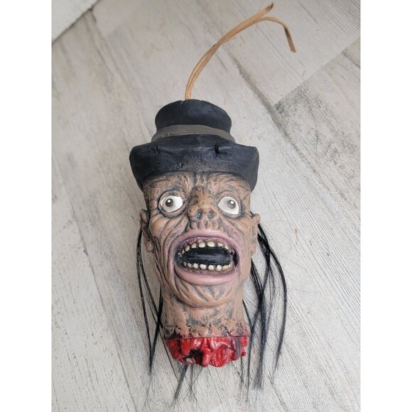 Vintage Nightview mini rubber hat Corpse decapitated head Halloween - Picture 1 of 12
